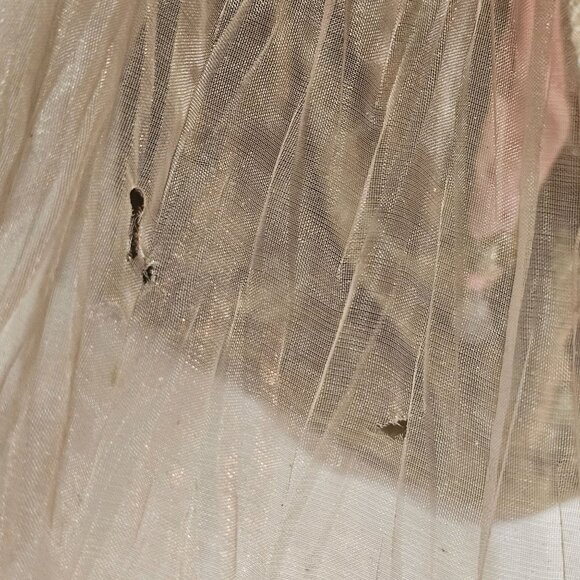 Vintage SILVESTRI Christmas Angel Tabletop or Mantel Decor / Tree Topper FLAWS - Picture 4 of 15